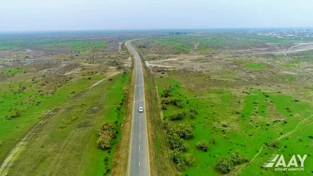 Neftçalada 4 yaşayış məntəqəsini əlaqələndirən yollar yenidən qurulub
