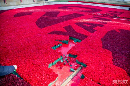 Preparations are underway in Martyrs' Alley - PHOTO