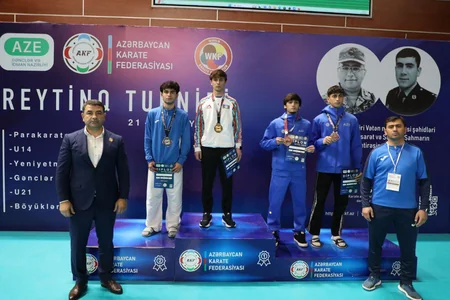 Bakıda şəhidlərin xatirəsinə həsr olunmuş karate üzrə reytinq turniri keçirilib