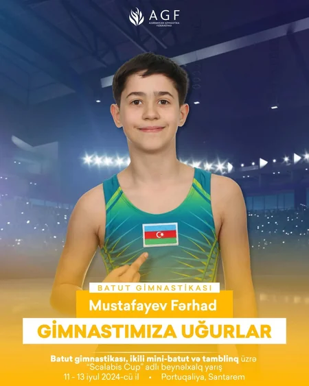 Azərbaycanı beynəlxalq turnirdə təmsil edəcək gimnastlar bəlli olub