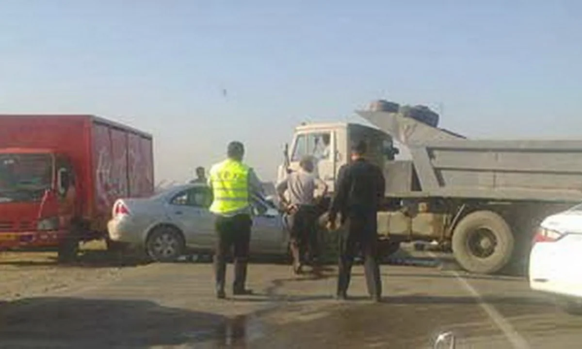 ​Salyanda minik və yük maşınları qəza törədib, yaralanan var
