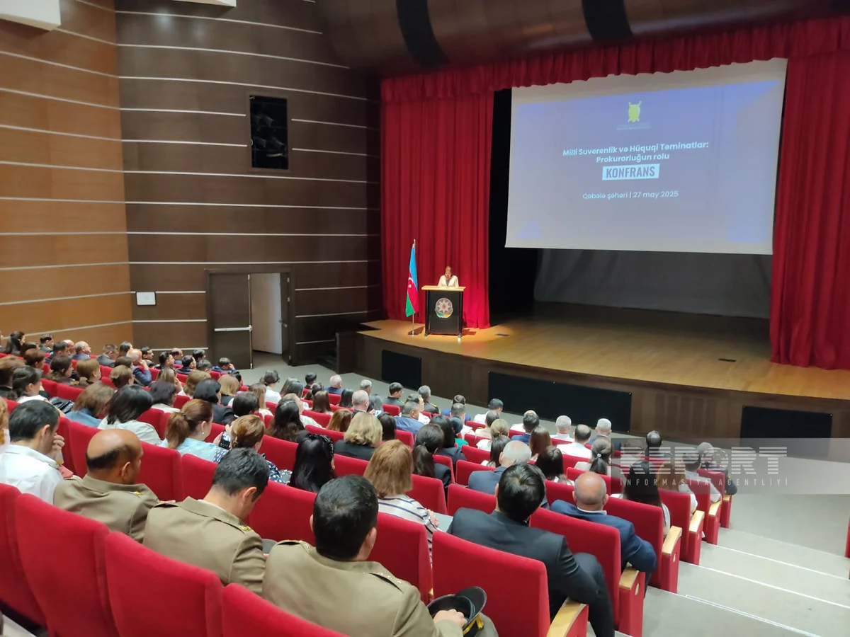 Baş Prokurorluq Qəbələdə regional konfrans keçirib