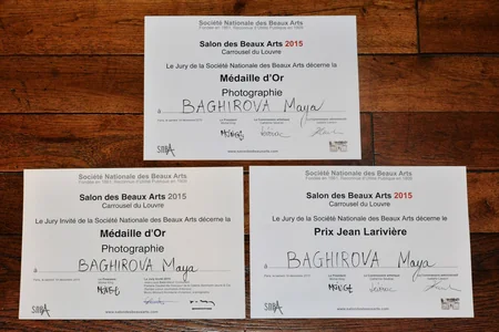 Azerbaijani photographer awarded two gold medals in Paris