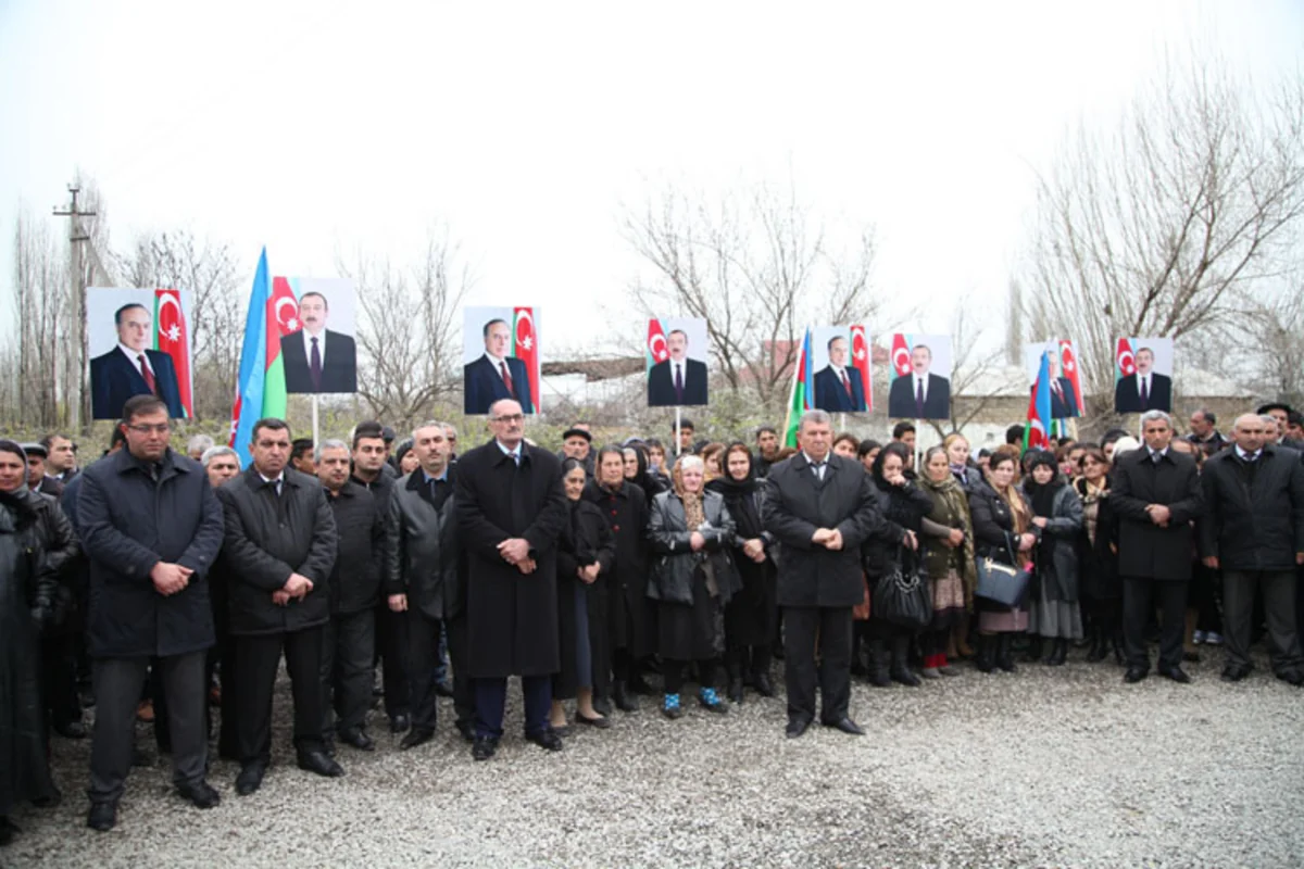 ​Bərdə rayonunun Qasımbəyli kəndinə ilk dəfə qaz verilib