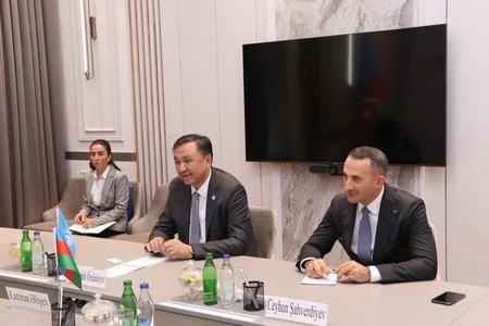 Kamran Əliyev Türk Dövlətləri Təşkilatının Baş katibi ilə görüşüb