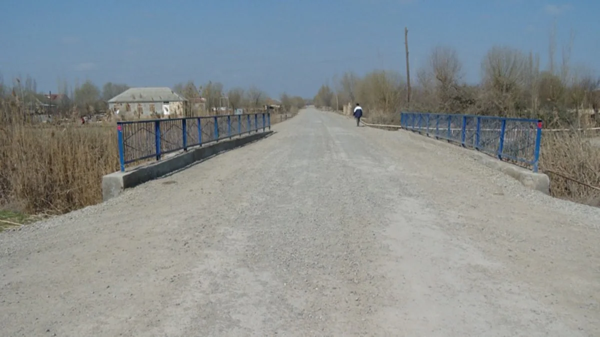 Sabirabadın Hacıbəbir kəndində yollar bərbad vəziyyətdədir