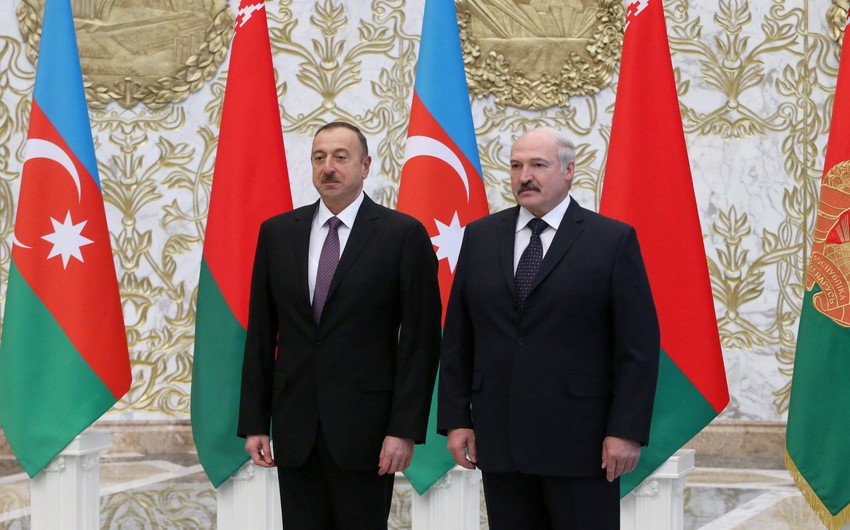 Prezident İlham Əliyev Belarusun dövlət başçısını təbrik edib