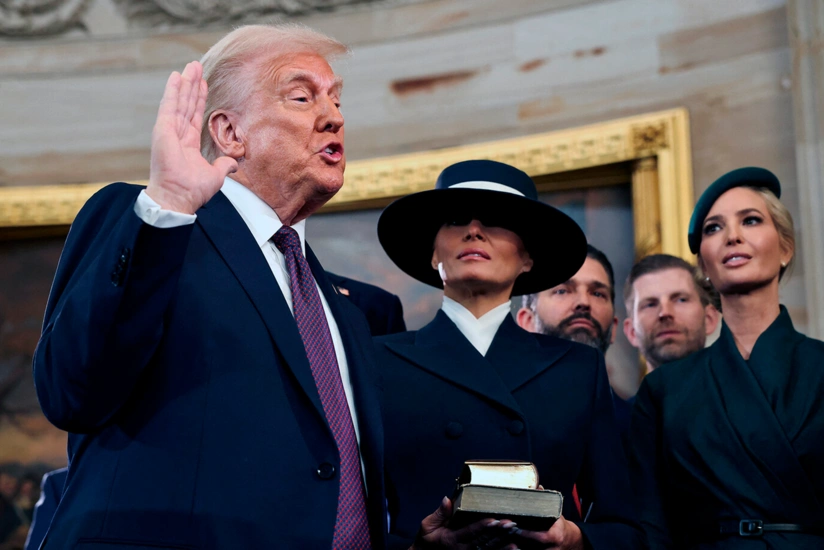 Tramp ABŞ-nin 47-ci prezidenti kimi and içib