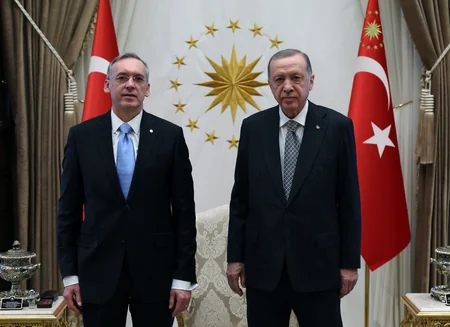 Ərdoğan İsrailin yeni səfirinin etimadnaməsini qəbul edib