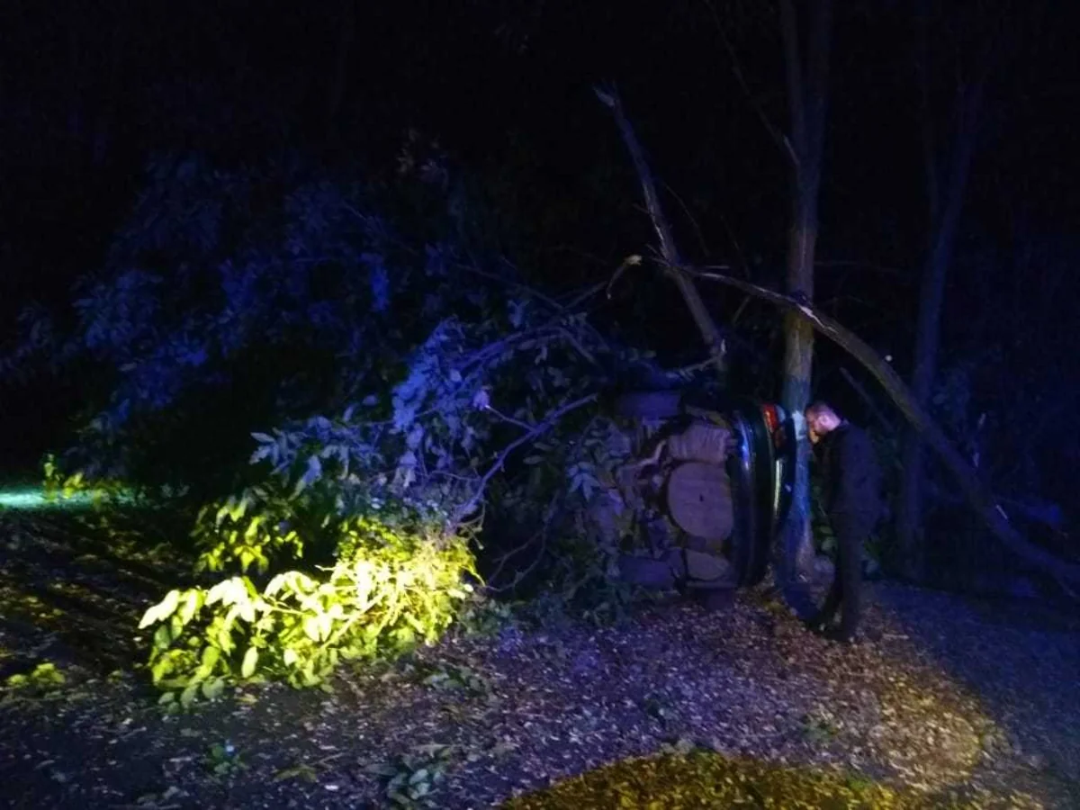 Qaxda qəza baş verib, xəsarət alan var - VİDEO