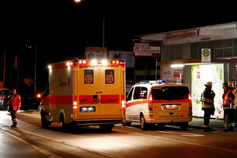 В Германии перевернулся автобус с 40 бельгийскими туристами