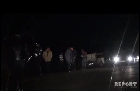 Cəlilabadda ağır yol qəzası baş verib, 6 nəfər xəsarət alıb - FOTO