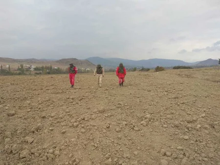 Tovuzda top mərmisi tapılıb