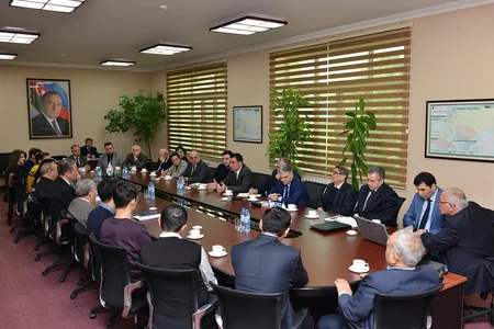 Azərikimya İstehsalat Birliyində ADNSU-nun nümayəndə heyəti ilə görüş keçirilib - FOTO