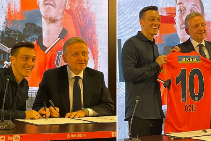 Mesut Özil Başakşehirlə müqavilə imzalayıb