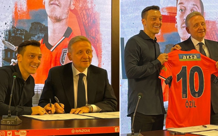 Mesut Özil Başakşehirlə müqavilə imzalayıb