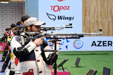 Bakıda keçirilən atıcılıq üzrə Dünya Kubokunda növbəti mükafatçılar müəyyənləşib