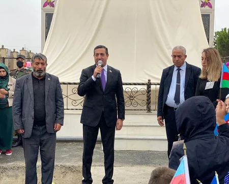 В Шеки увековечена память шехида Отечественной войны