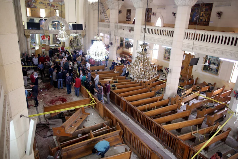 Число жертв терактов в церквях Египта возросло до 43 человек