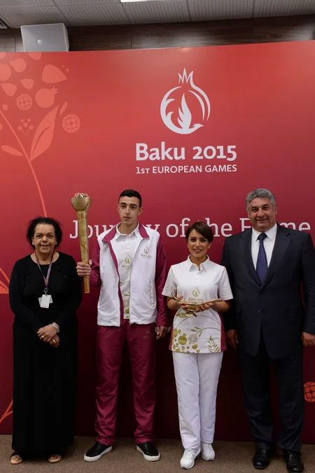 Bakı 2015 məşəlinin marşrutu açıqlanıb - ƏLAVƏ OLUNUB