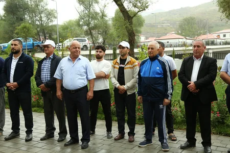 Zabuxa köçürülən ailələrə mənzillərinin açarları təqdim edilib