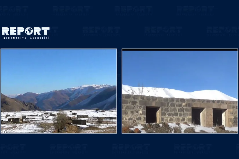 Footage from Zar village of Kalbajar region