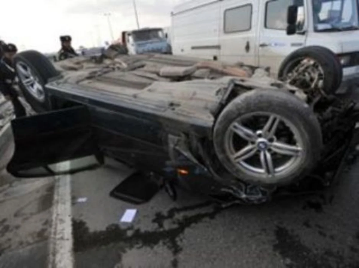 Bakı-Quba yolunda ağır yol qəzası baş verib, 5 nəfər ölüb