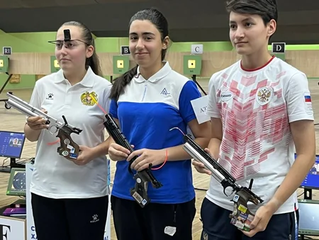 MDB Oyunları: Azərbaycan atıcısı erməniyə qalib gələrək qızıl medal qazanıb