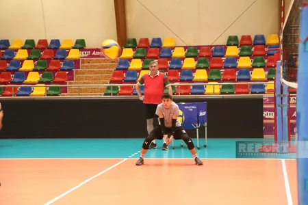 Qızıl Avropa Liqasına hazırlaşan Azərbaycan millisinin açıq məşqi baş tutub