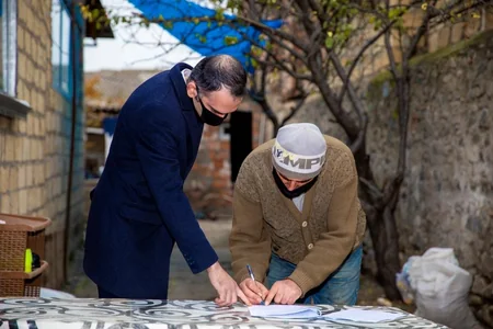 Bir qrup şəhid ailəsi və müharibə iştirakçısı üçün kiçik təsərrüfatlar yaradıldı