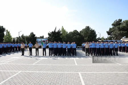 Cəmşid Naxçıvanski adına Hərbi Liseydə buraxılış gününə həsr olunan mərasim keçirilib