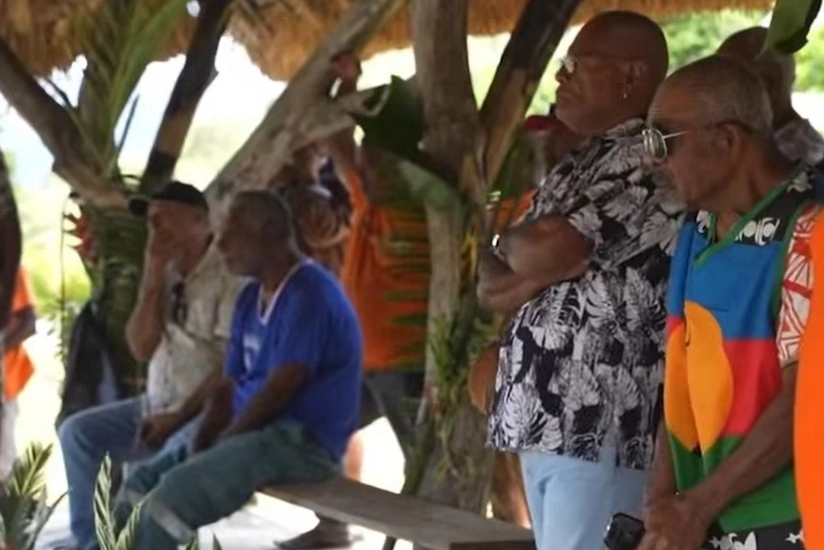 Yeni Kaledoniyalı nazir Fransa telekanalına Bakı Təşəbbüs Qrupunun loqosu ilə çıxıb