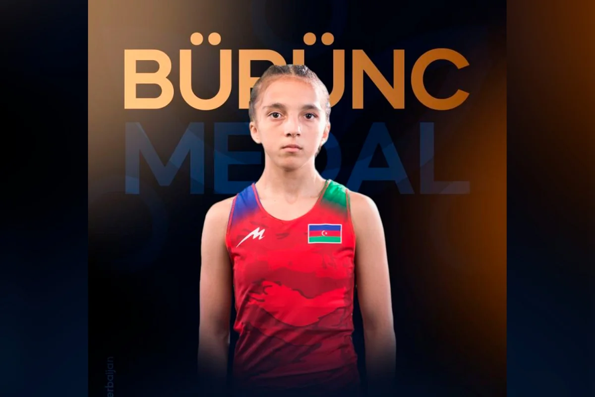Azərbaycanın qadın güləşçisi Avropa çempionatında bürünc medal qazanıb