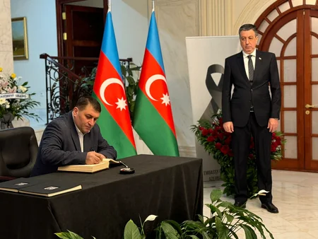 Letter of condolences from Georgian president sent to Azerbaijan's envoy