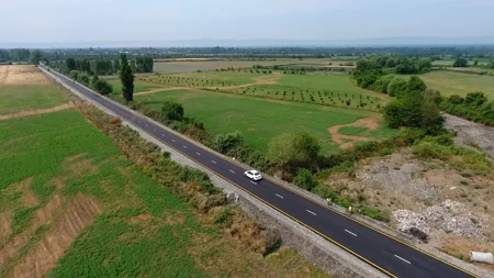 Balakəndə yeni kəndlərarası yolun yenidən qurulması yekunlaşıb