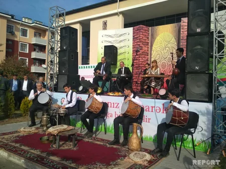 Tərtərdə məcburi köçkün şəhərciyində Novruz şənliyi keçirilib