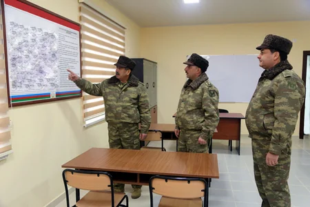 Проведены испытания боевых средств и оборудования азербайджанского производства