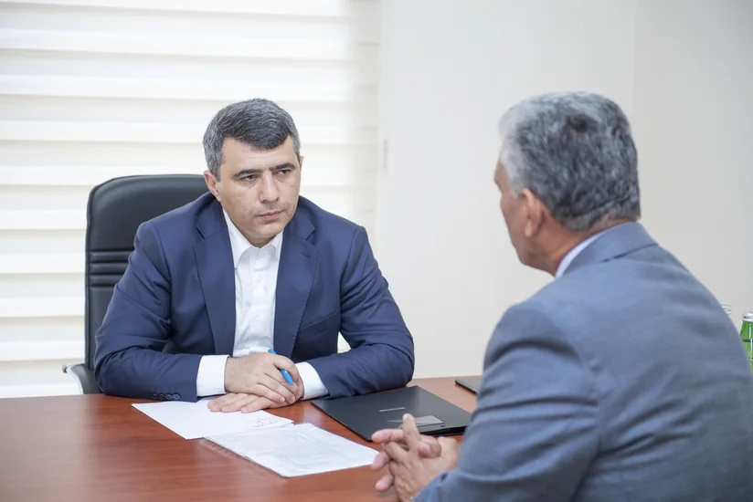 Kənd Təsərrüfatı Nazirliyinin rəhbərliyi cənub bölgəsindən olan vətəndaşları qəbul edib