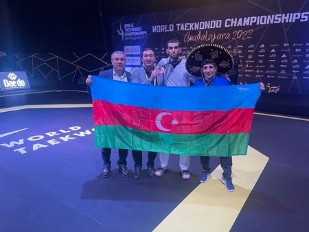 Azərbaycan taekvondoçusu dünya çempionatında bürünc medal qazanıb