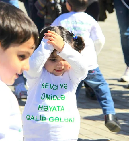 Bakıda Dünya Serebral İflic Gününə həsr olunmuş aksiya keçirilib