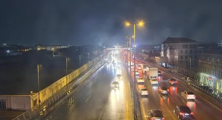 Bakının bir sıra yollarında tıxac müşahidə olunur