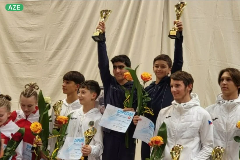 Azərbaycan gimnastları beynəlxalq turnirdə qızıl medal qazanıblar