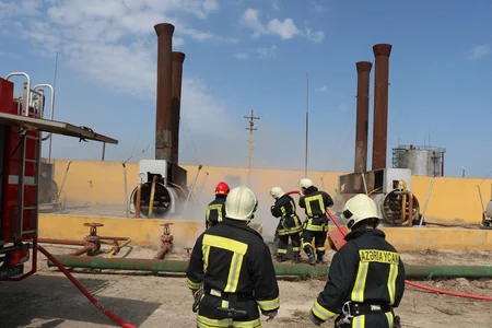 FHN SOCAR-ın “Abşeronneft” NQÇİ-də mülki müdafiə məşqi keçirib
