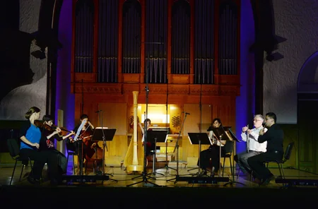 Leyla Əliyeva Tallinn Oğlanları Xoru və Horizonte Ansamblının konsertində  iştirak edib