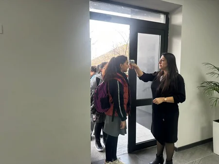 Laçındakı məktəb dezinfeksiya olunub