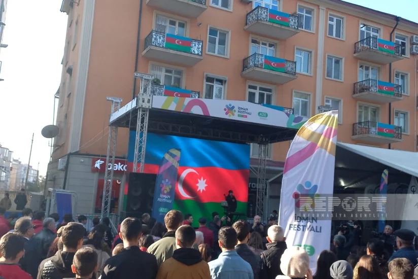 Şəkidə İdman festivalı 2022nin açılışı olub