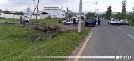 Oğuzda avtomobil aşıb, xəsarət alanlar var