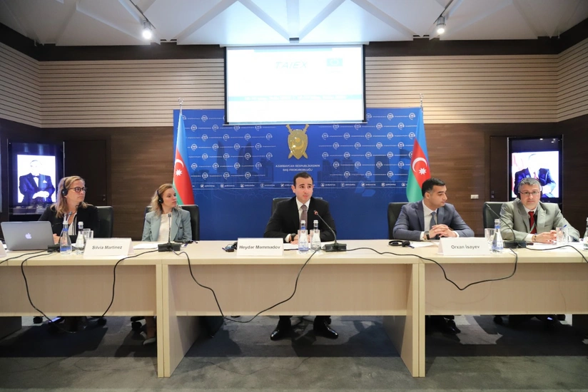 Baş Prokurorluqda beynəlxalq təlim keçirilir