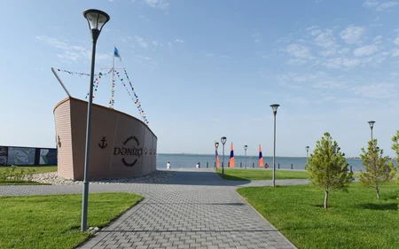 President Ilham Aliyev laid foundation of fish hatcheries in Pirallahi district