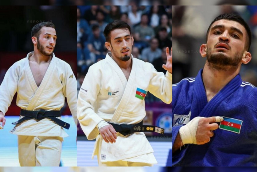 Böyük Dəbilqə: Azərbaycanın üç cüdoçusu bürünc medal qazana bilər